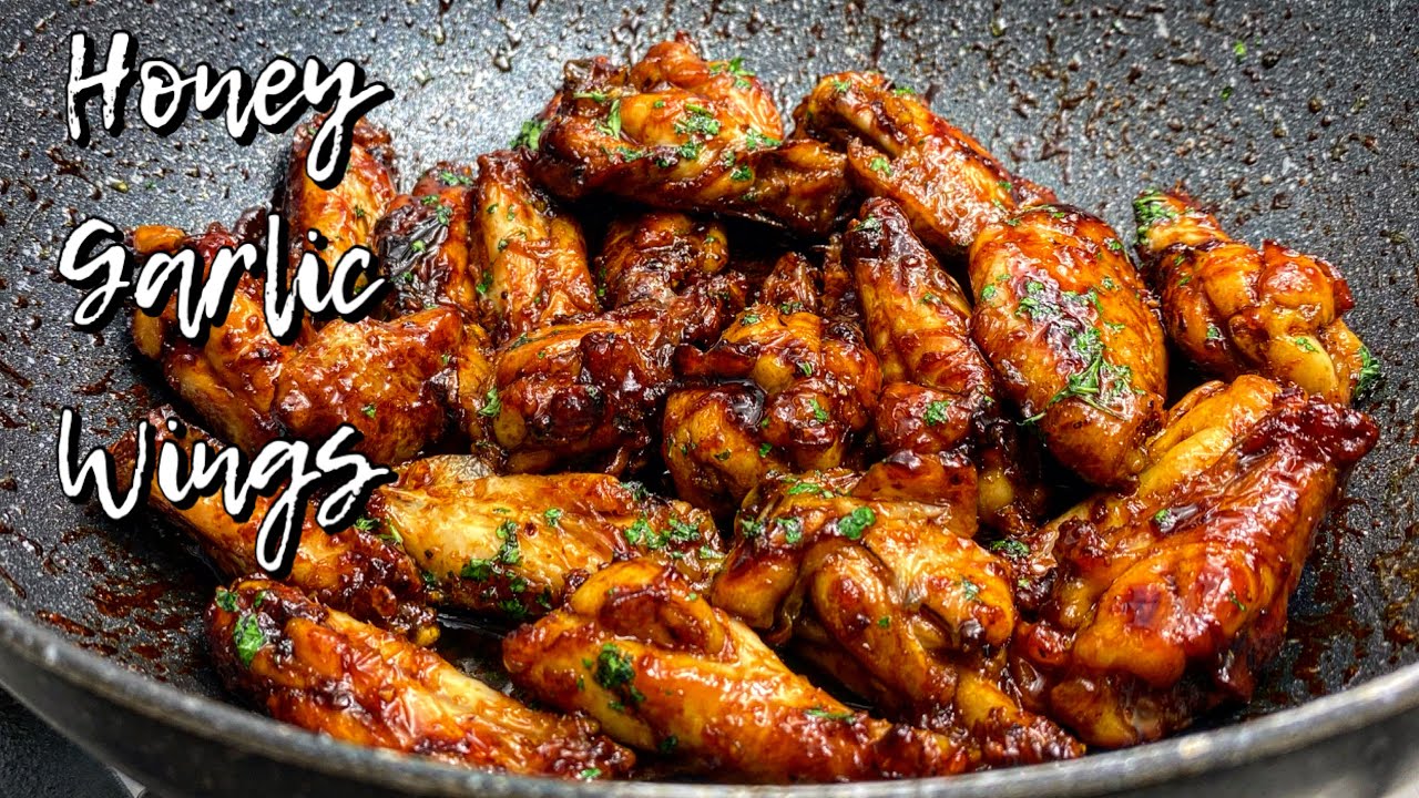 Delicious Honey Garlic Wings