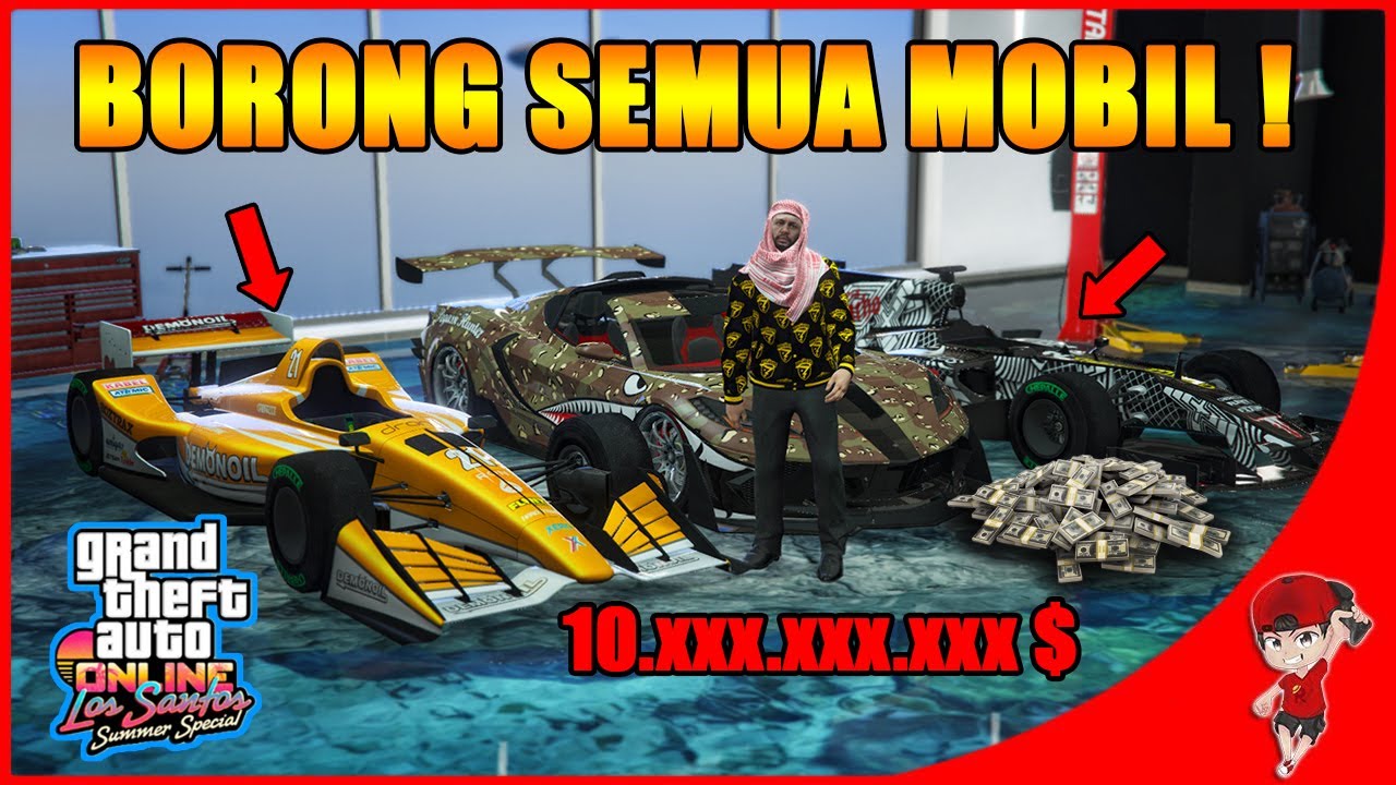 BORONG SEMUA MOBIL !! - GTA 5 ONLINE Summer Special