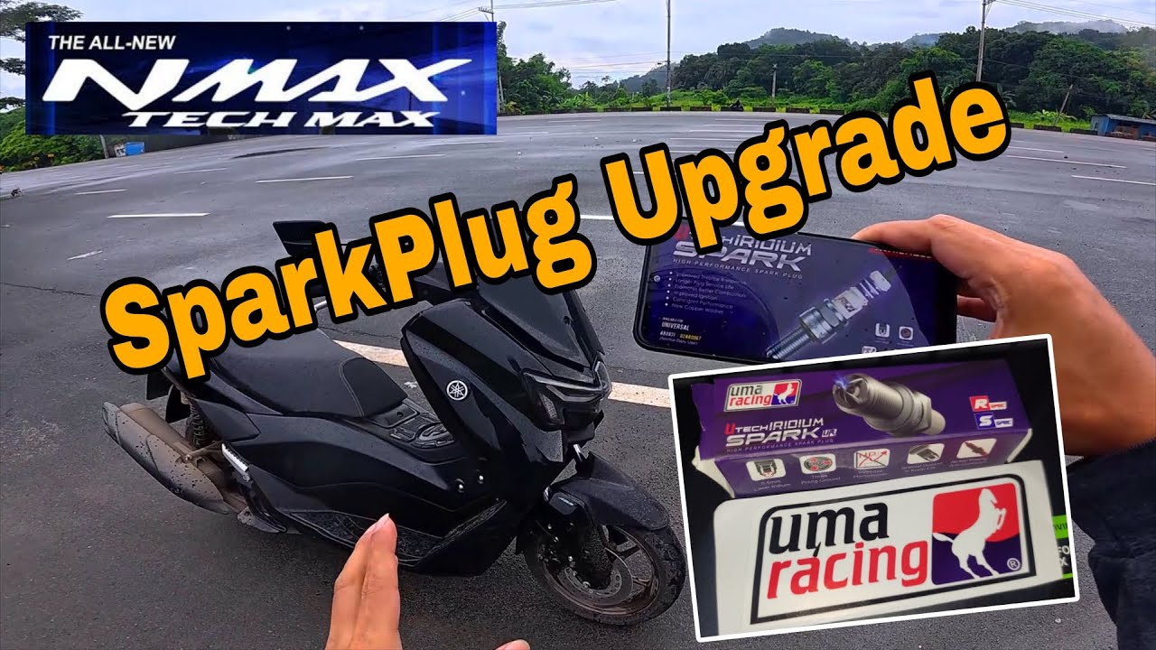 Lakas Hatak ng Nmax Techmax 155 gamit ang UMA Iridium SparkPlug | Philippines
