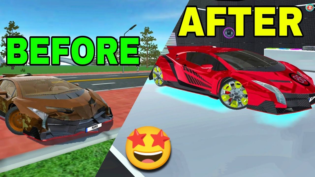 Rebuilding Lamborghini Veneno || Car Simulator 2 || Android Gameplay
