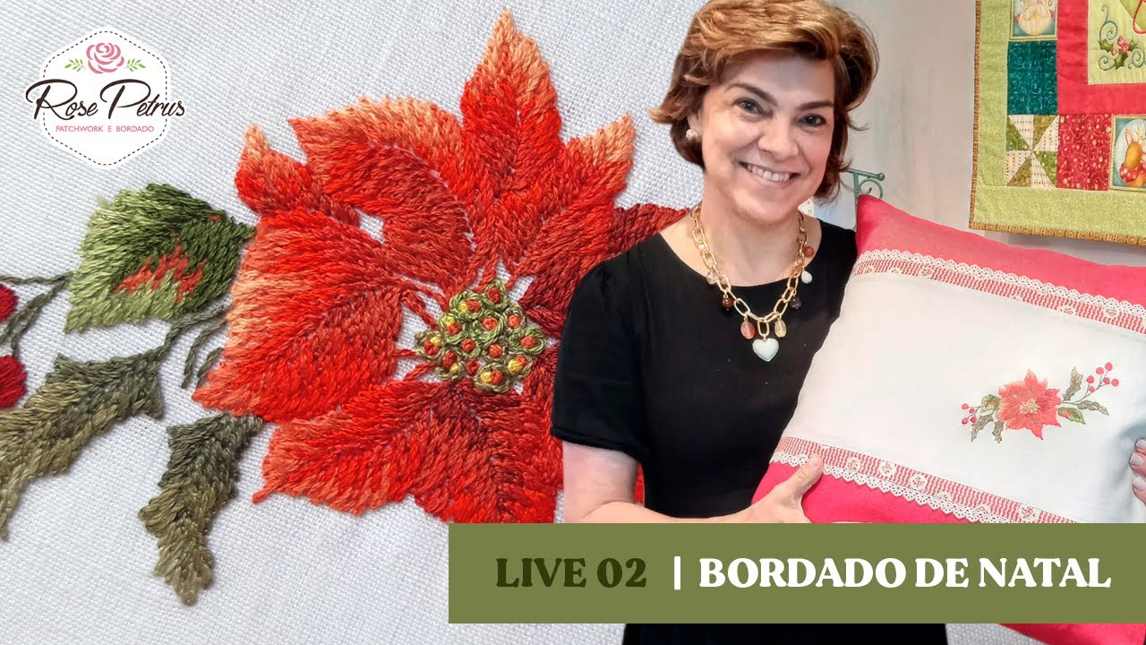 LIVE 02 | BORDADO DE NATAL