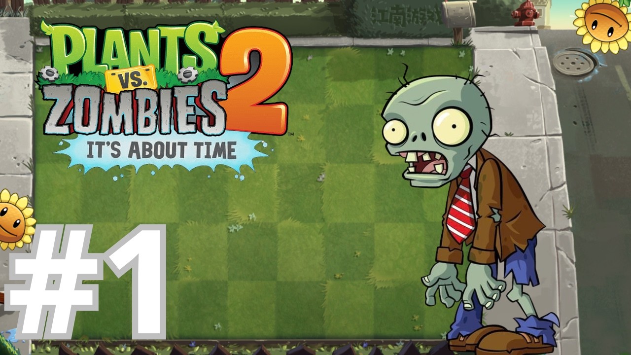 ¡Comienza una nueva aventura! - Plantas vs. Zombies 2: Parte 1