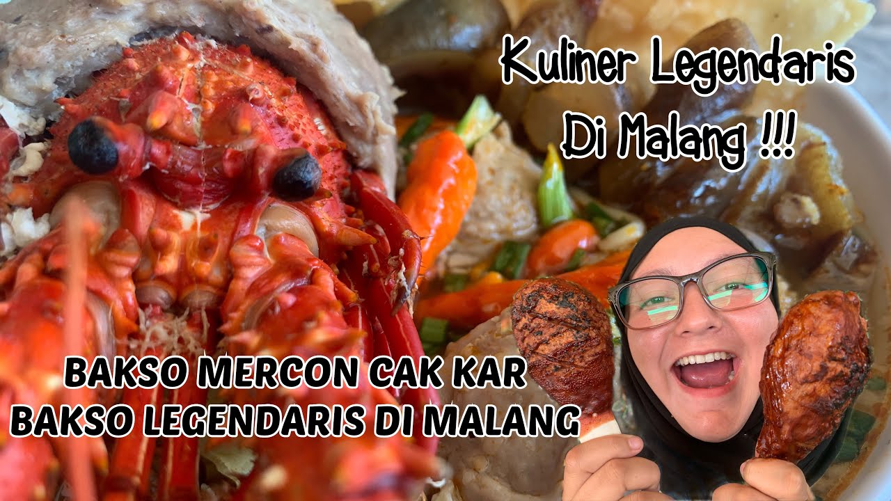BAKSO MERCON CAK KAR !! KULINER BAKSO LEDENDARIS DI MALANG DAN RAMAI PENGUNJUNG  #kuliner #malang