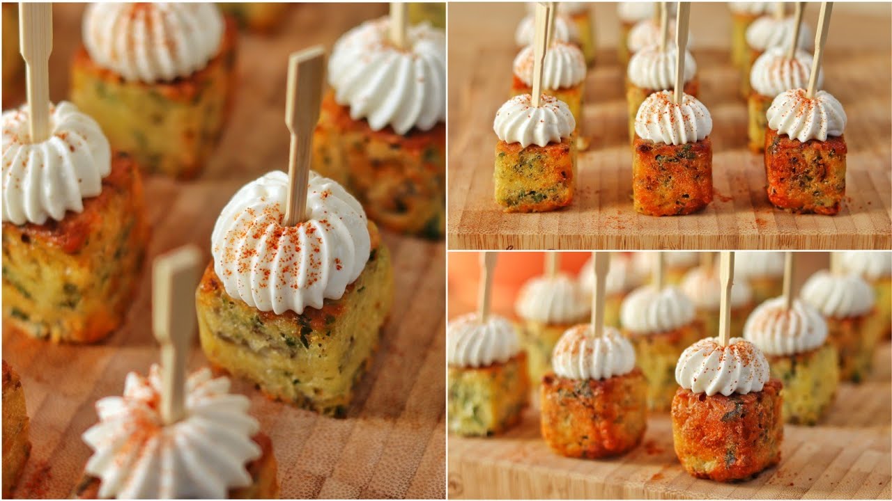 minis cakes salés | مملحات راقية للمناسبات