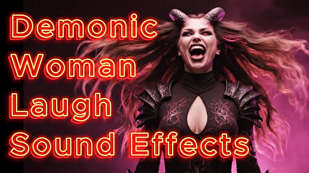 Evil Woman Laugh Sound Effects 😈 | FREE Demonic Female Laughter SFX (No Copyright)