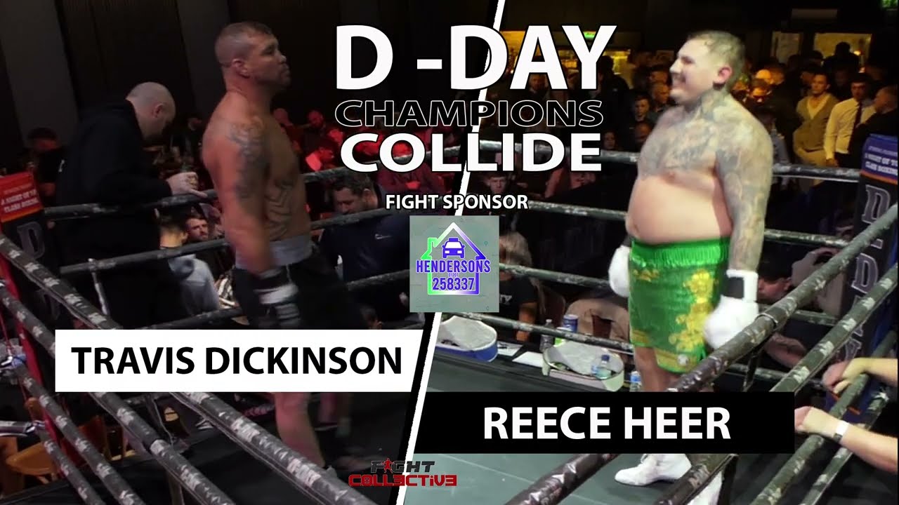 D-DAY BOXING: CHAMPIONS COLLIDE: 18 Travis Dickinson vs Reece Heer