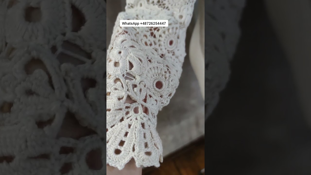 вяжу под заказ, платье ирландское кружево #knitting #crochet #handmade #fashion #knit