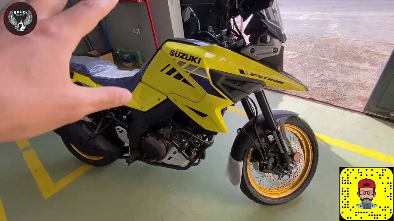 دراجة سوزوكي ادفنشر الجديدة V-strom 1050
