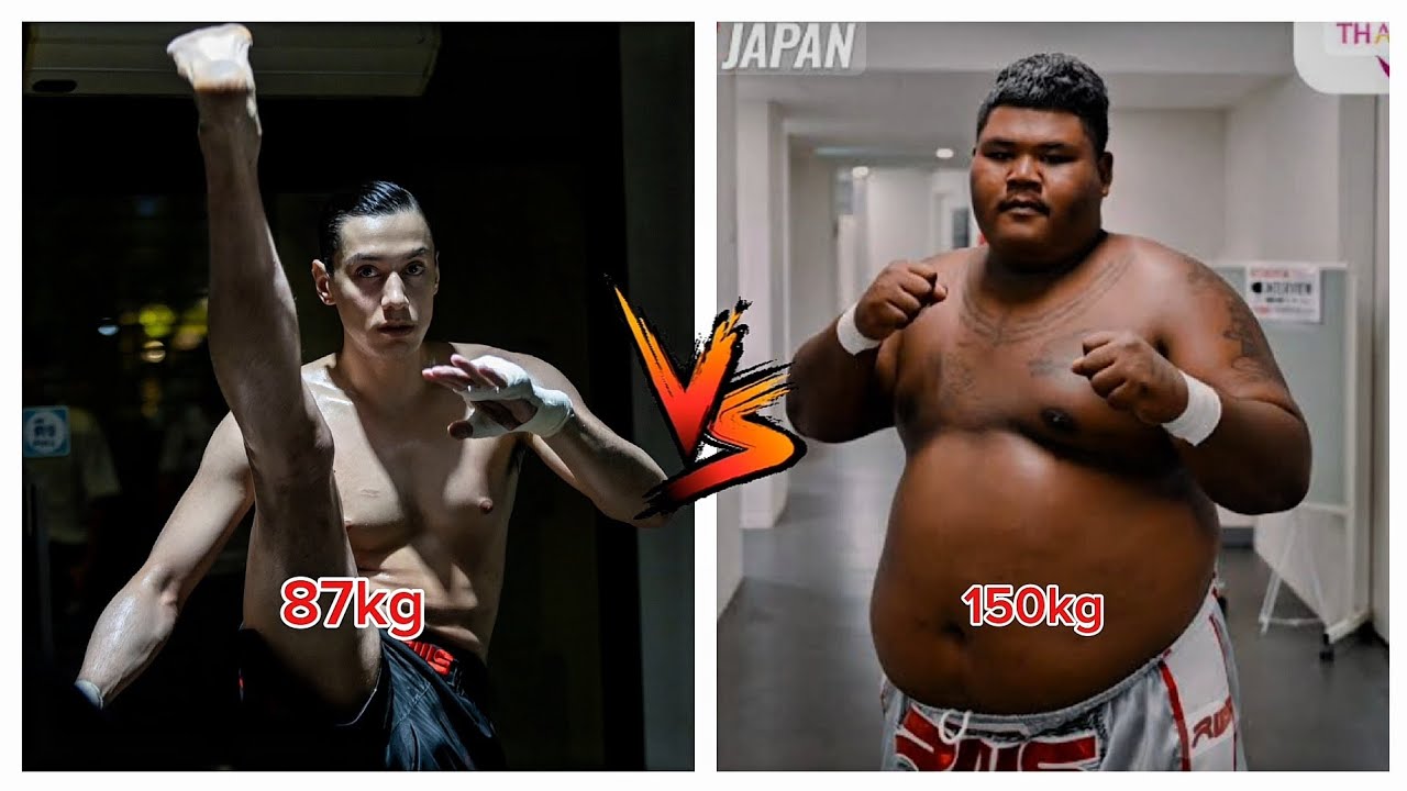 150kg vs 87kg! Peter Denman vs. Mike Blobtang
