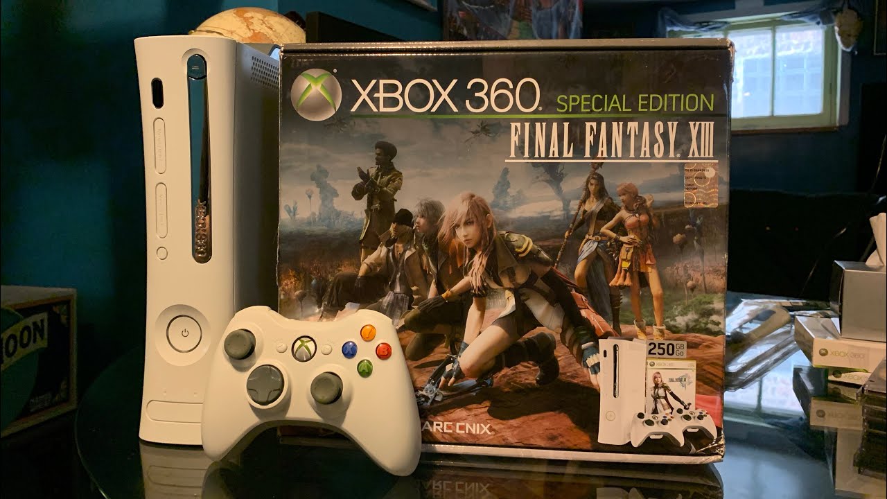 Xbox 360 Final Fantasy XIII Special Edition Unboxing