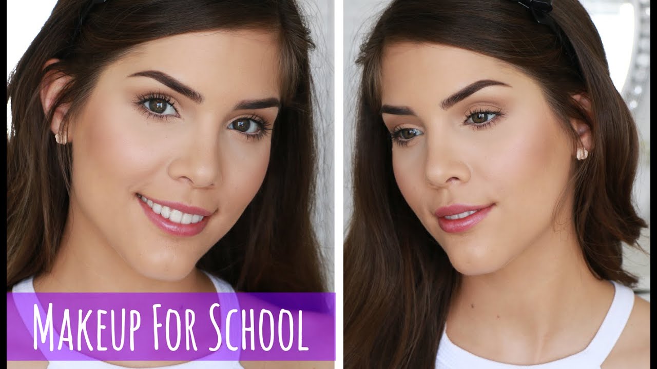 Simple & Easy DRUGSTORE Makeup Tutorial for School