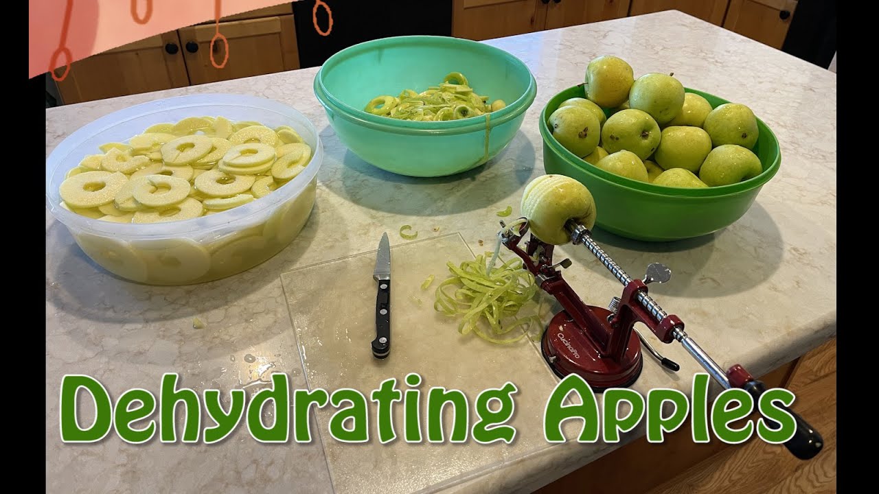 Dehydrating Apples