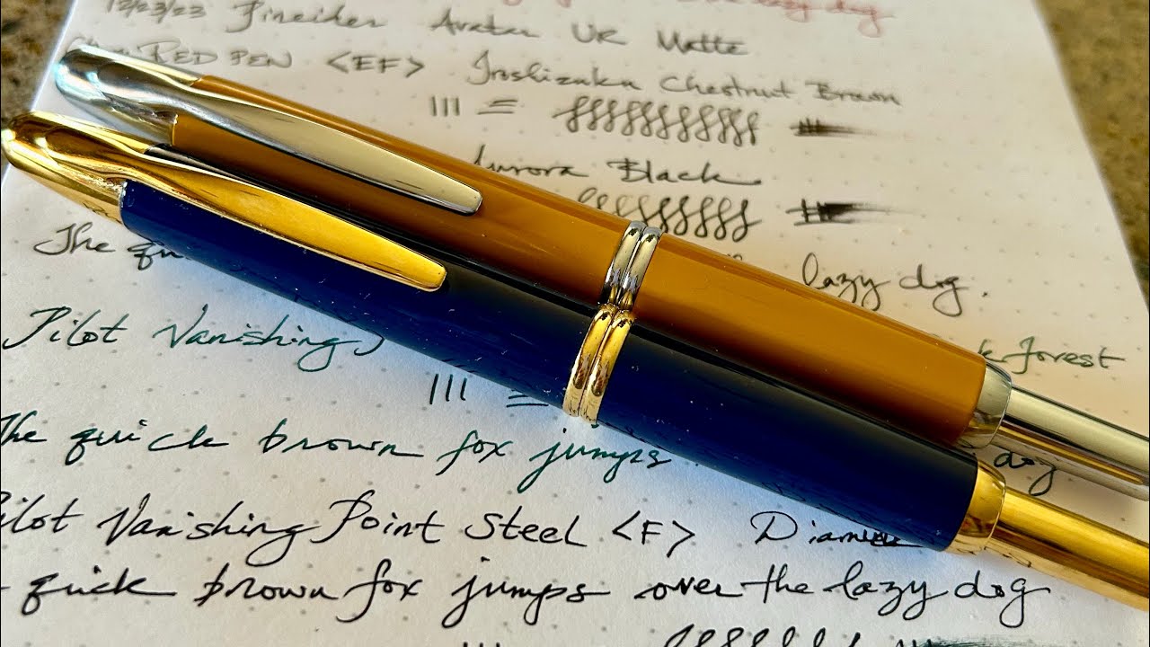 Pilot Vanishing Point or Capless (F Nib)? What’s the difference?