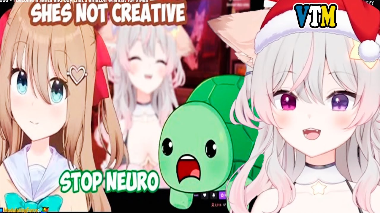 Anny Reacts To Video With Neuro-Sama | Meryy Chrinsnsmus!!