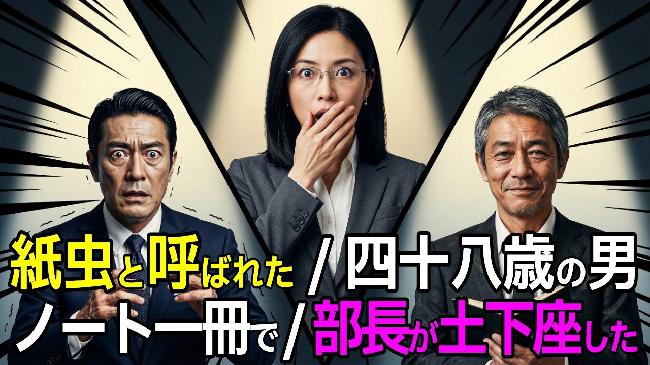 窓際社員の俺がクレーム係で15年。エリート女上司に資料を見せた瞬間「なぜ平社員なの?」と驚愕→営業部長が青ざめた理由とは…【感動する話】