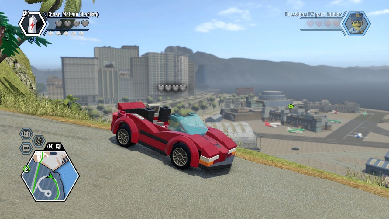 LEGO® City Undercover - LeonMid - Missão Bônus (Fuga com o Rebellion)