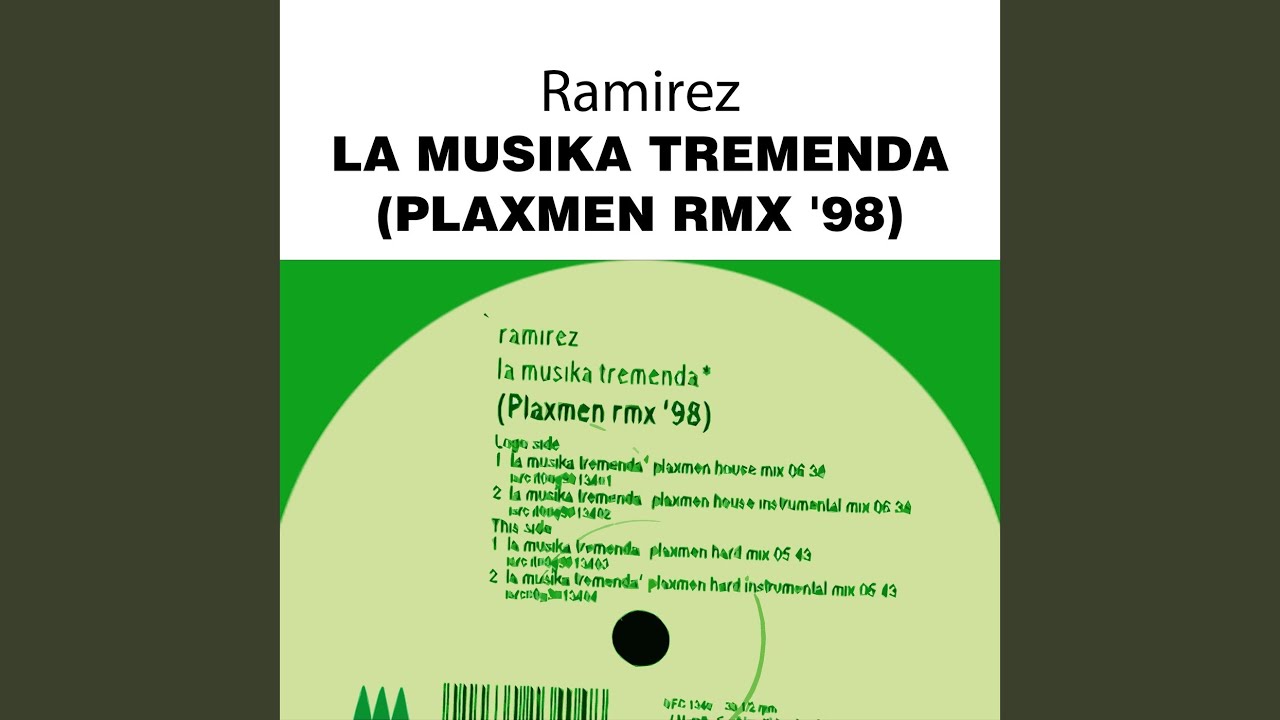 La Musika Tremenda (Plaxmen House Instrumental Mix)