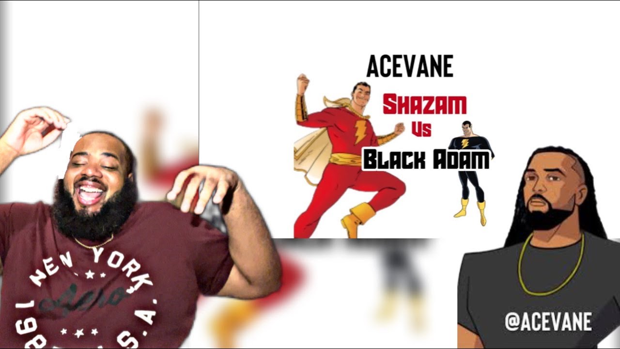 AceVane: Shazam vs. Black Adam | REACTION | TRY NOT TO LAUGH
