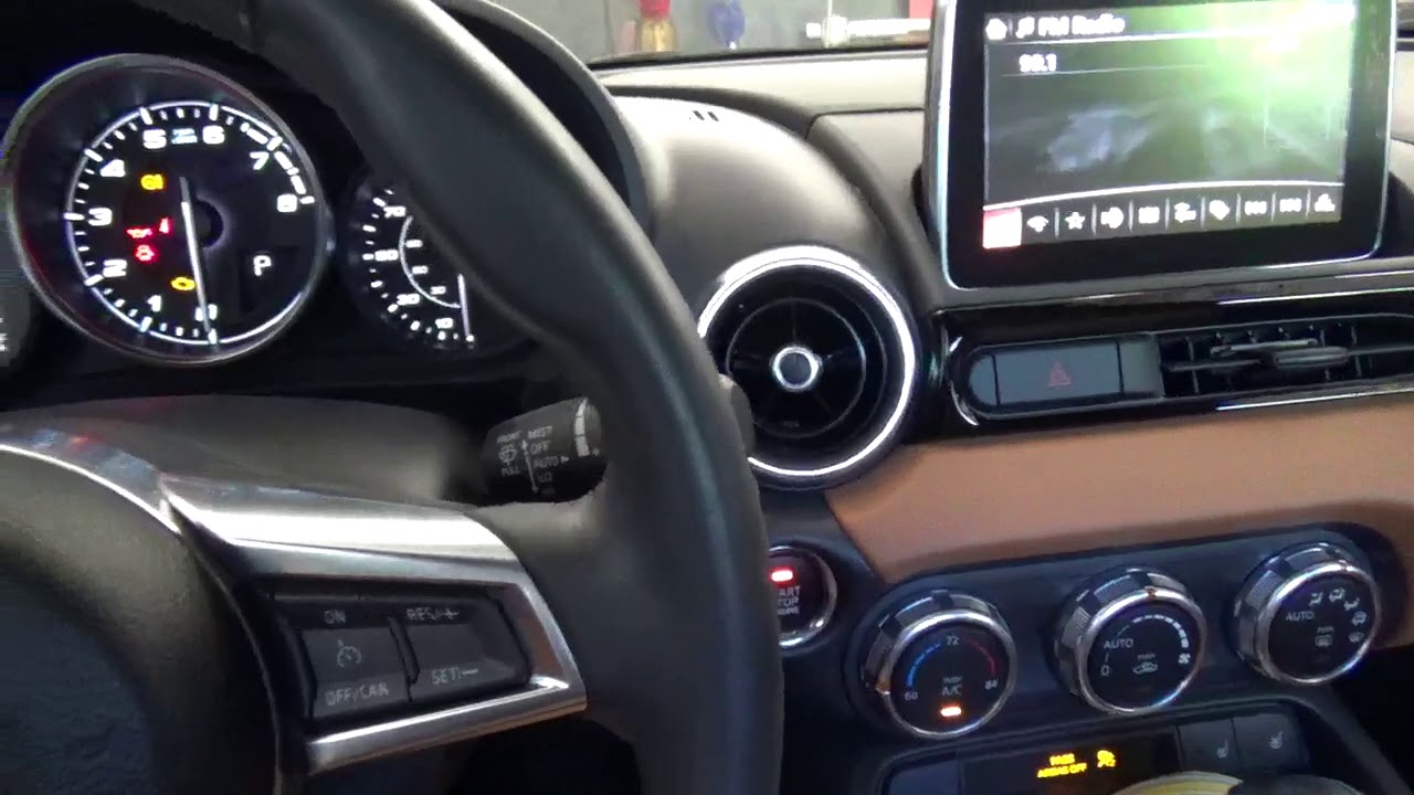 2017 Fiat 124 Spider Maintenance (oil change) Light Reset