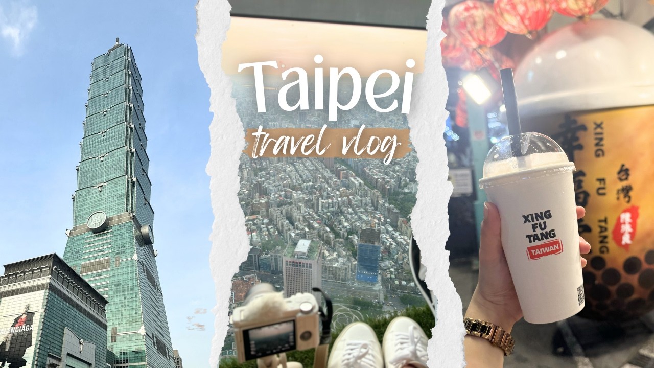 Taiwan travel vlog | Taipei 101, Ximending, etc. | dokie diaries ♡