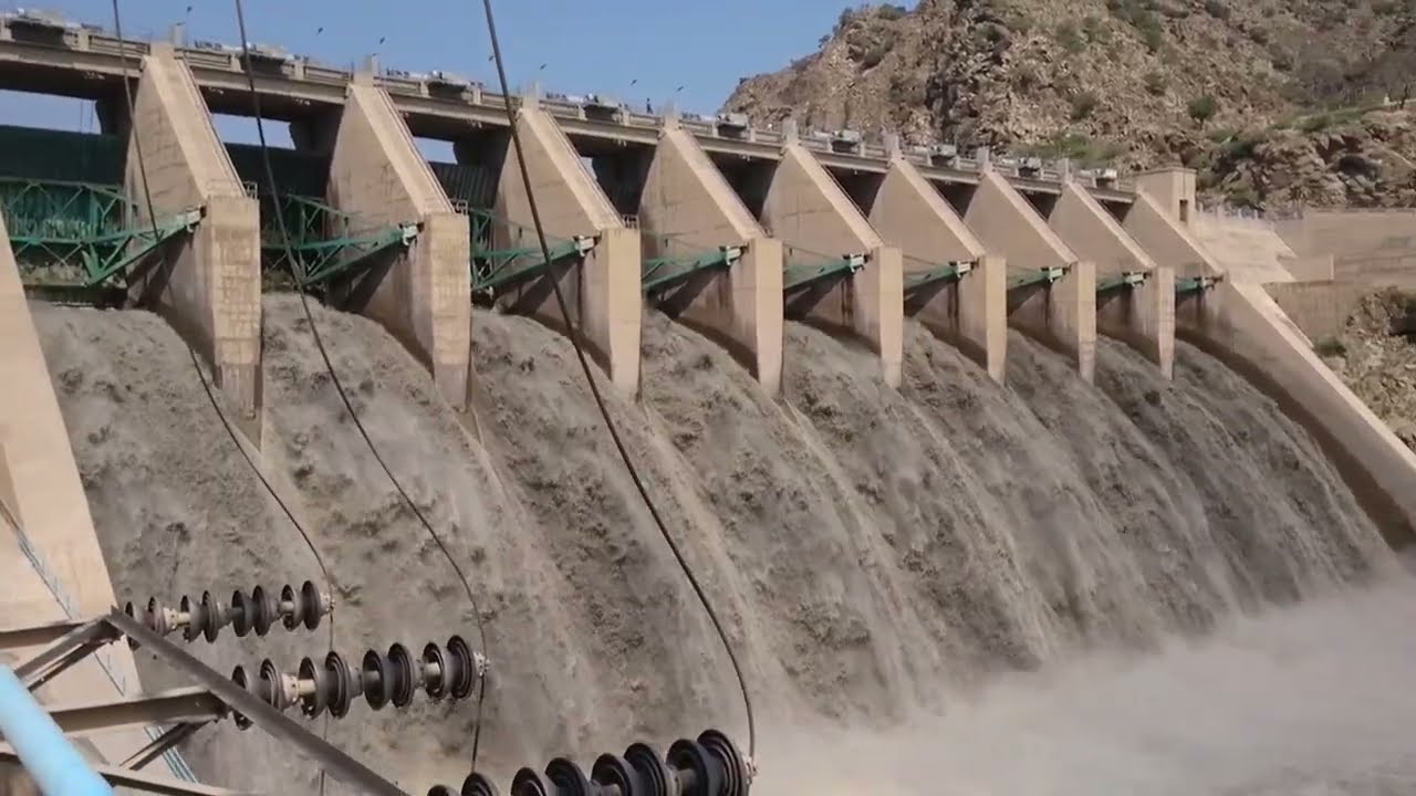 Warsak Dam Experimental Sediments Flushing