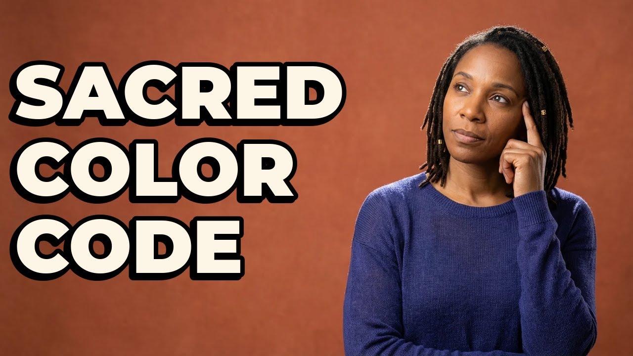 How are colors used in sacred lyrics?