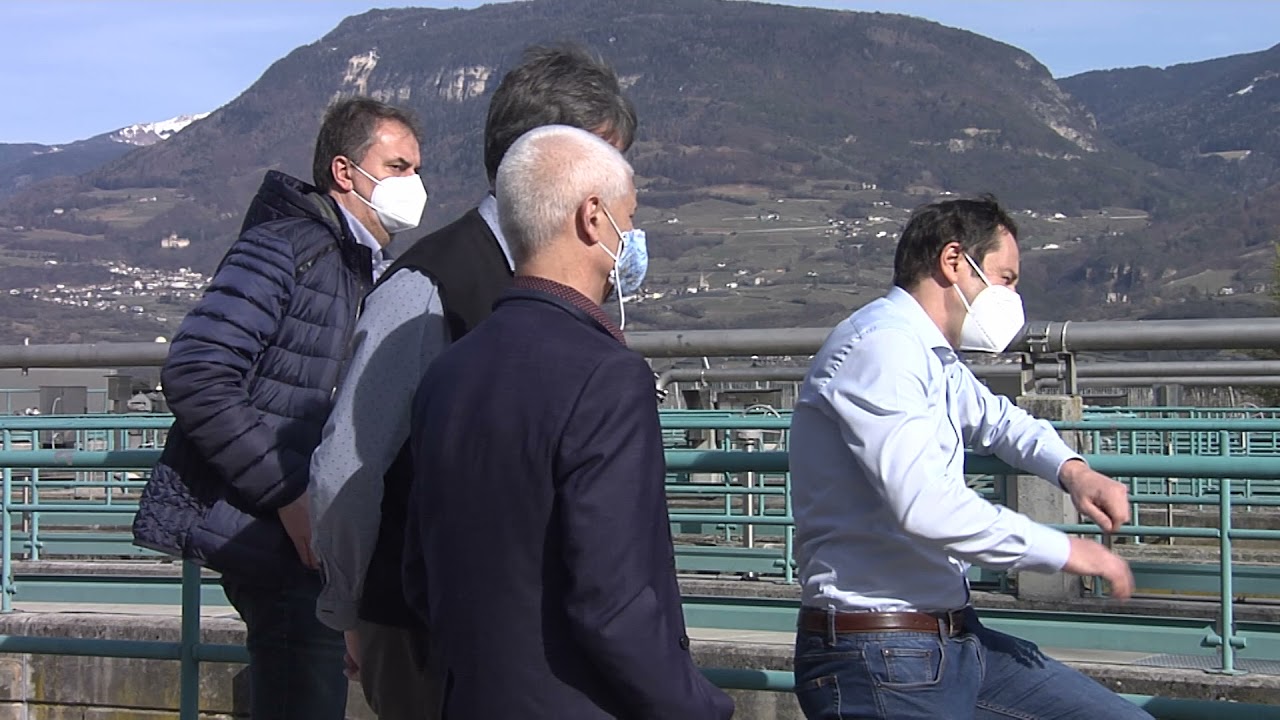 Montiggl an die Traminer Kl&auml;ranlage angeschlossen