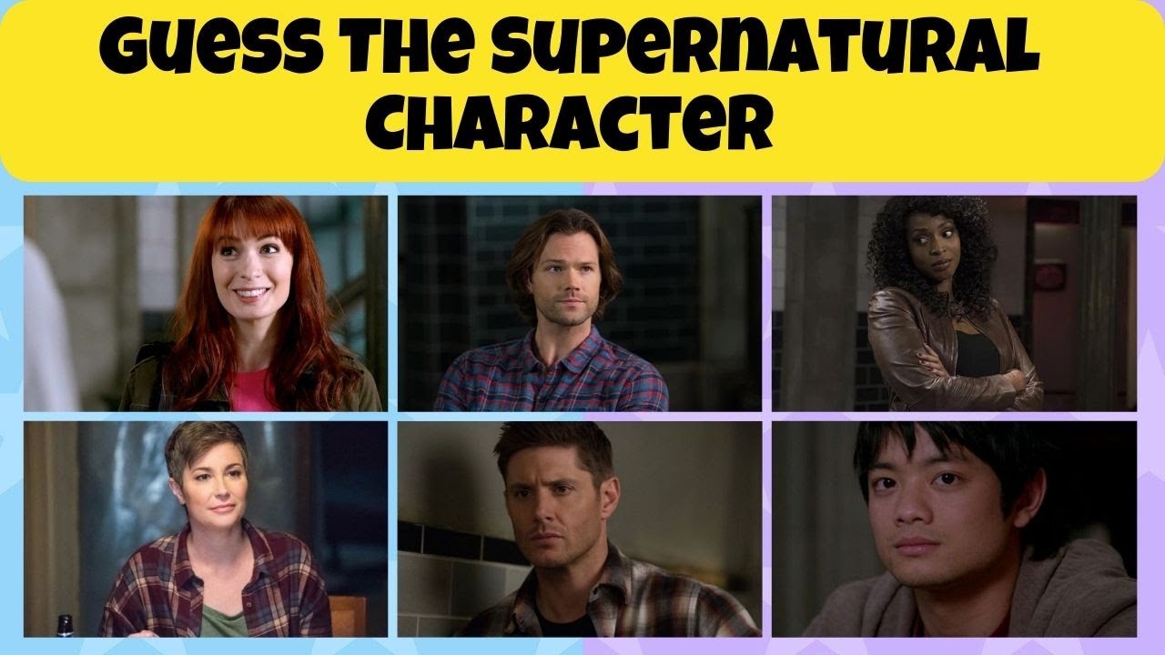 🔮Guess The Supernatural Character - Level Easy 👻 Trivia Quiz