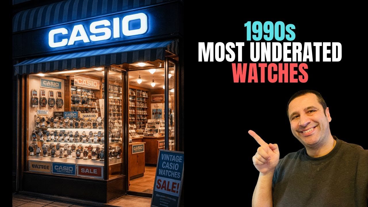 Компания Casio изменила облик цифровых часов в 1990-х годах.