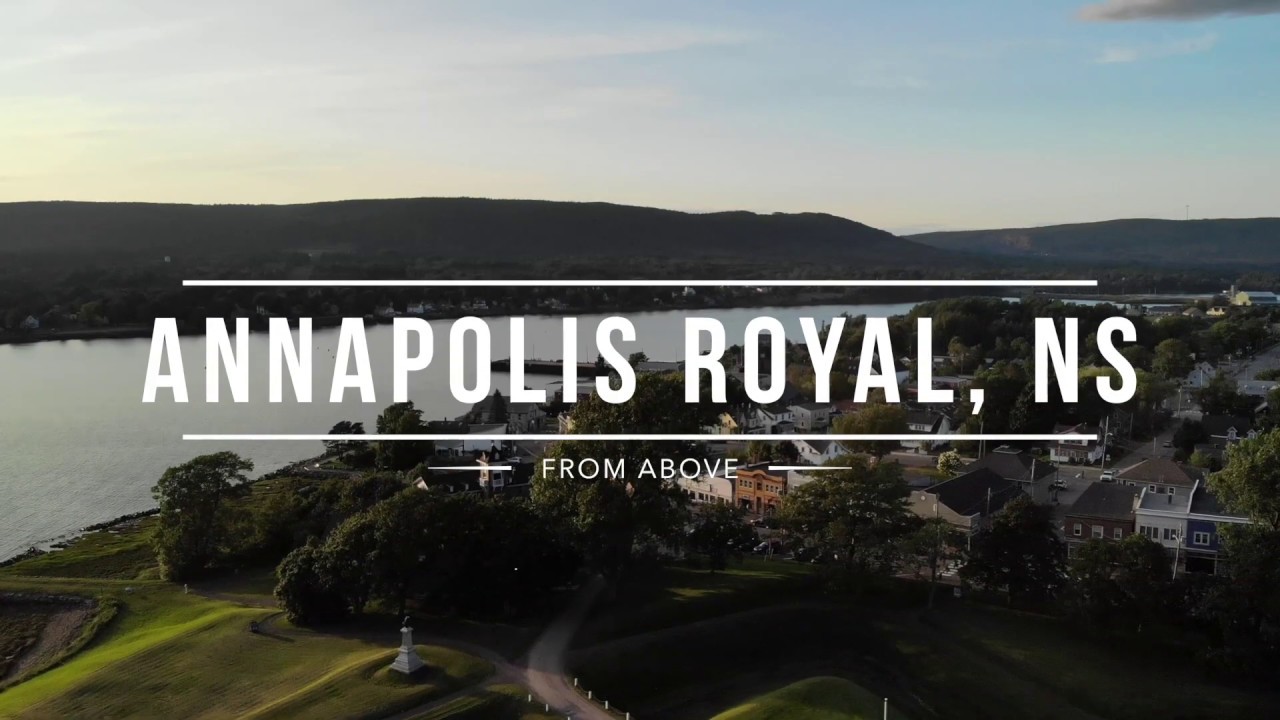 Annapolis Royal, Nova Scotia - From Above