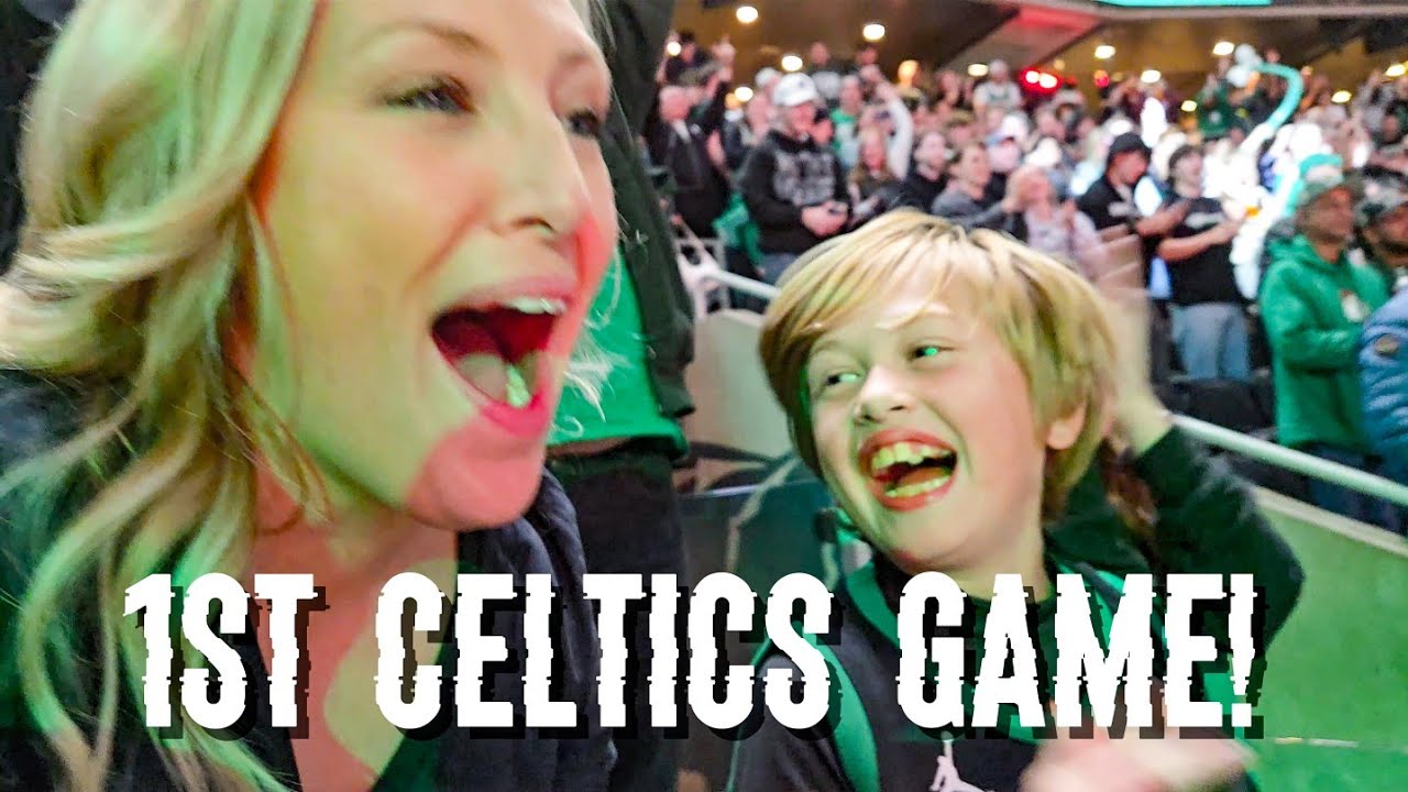 1st Celtics Game//Night in Boston Vlog