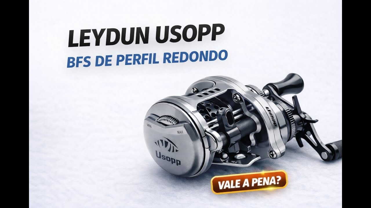 Leydun Usopp BFS de Perfil Redondo | Vale a Pena Conhecer? #aliexpress