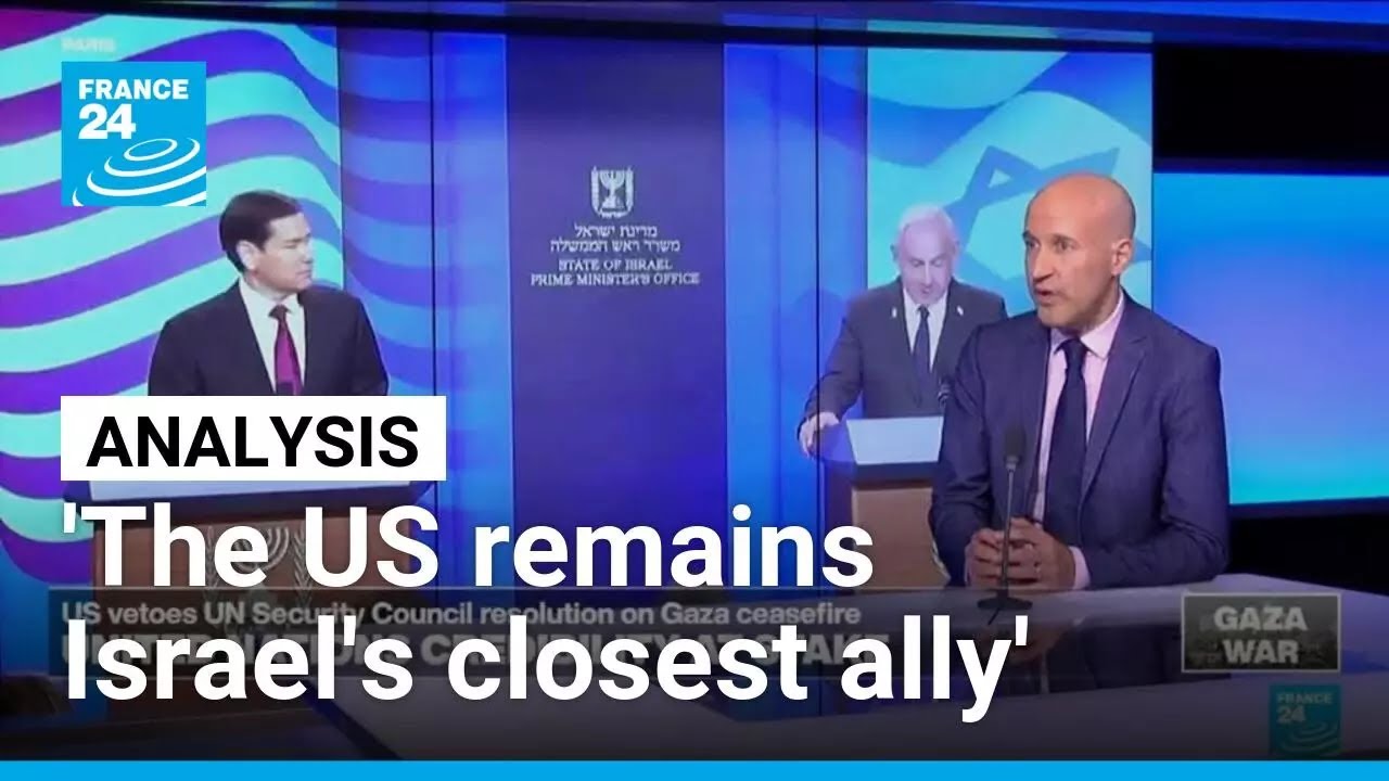 US vetoes UN Security Council Gaza ceasefire call &bull; FRANCE 24 English