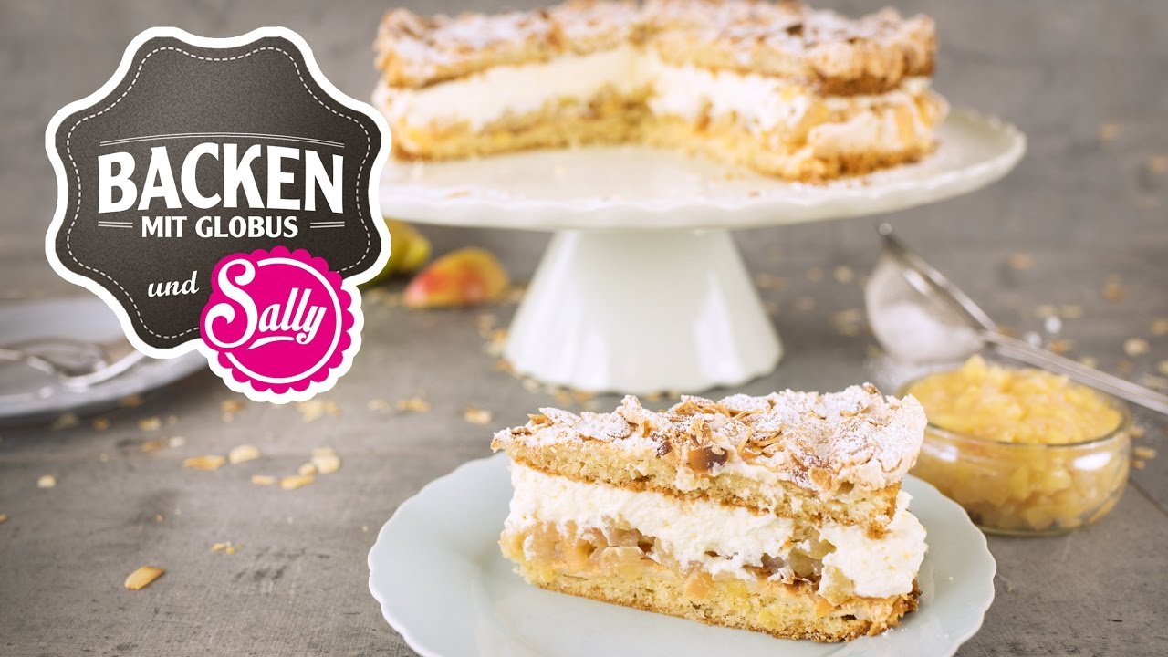 Schneemousse-Torte | Backen mit Globus & Sallys Welt #16