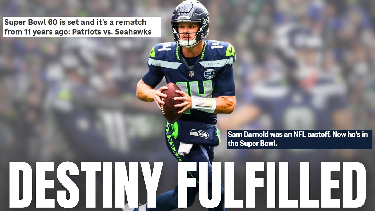 Sam Darnold MUST Win Super Bowl MVP