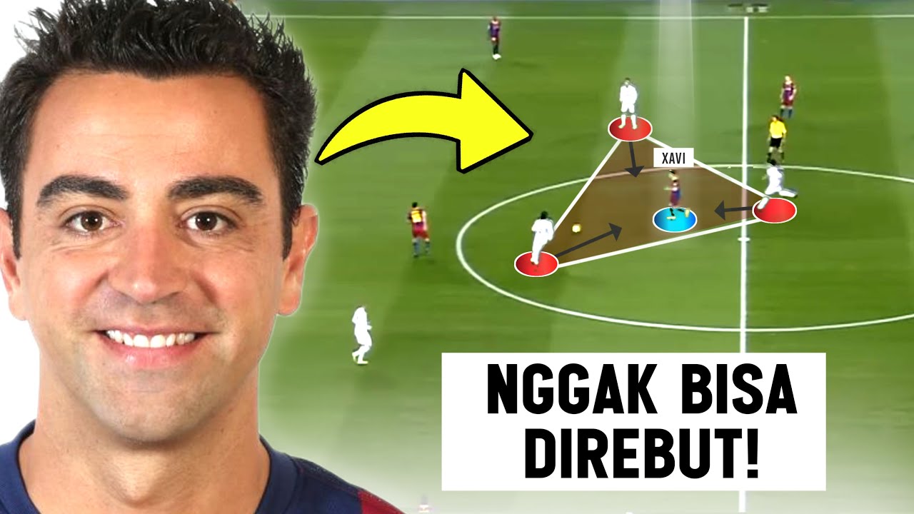 Scanning, Passing & Visi :  Rahasia Xavi Kendalikan Lini Tengah!