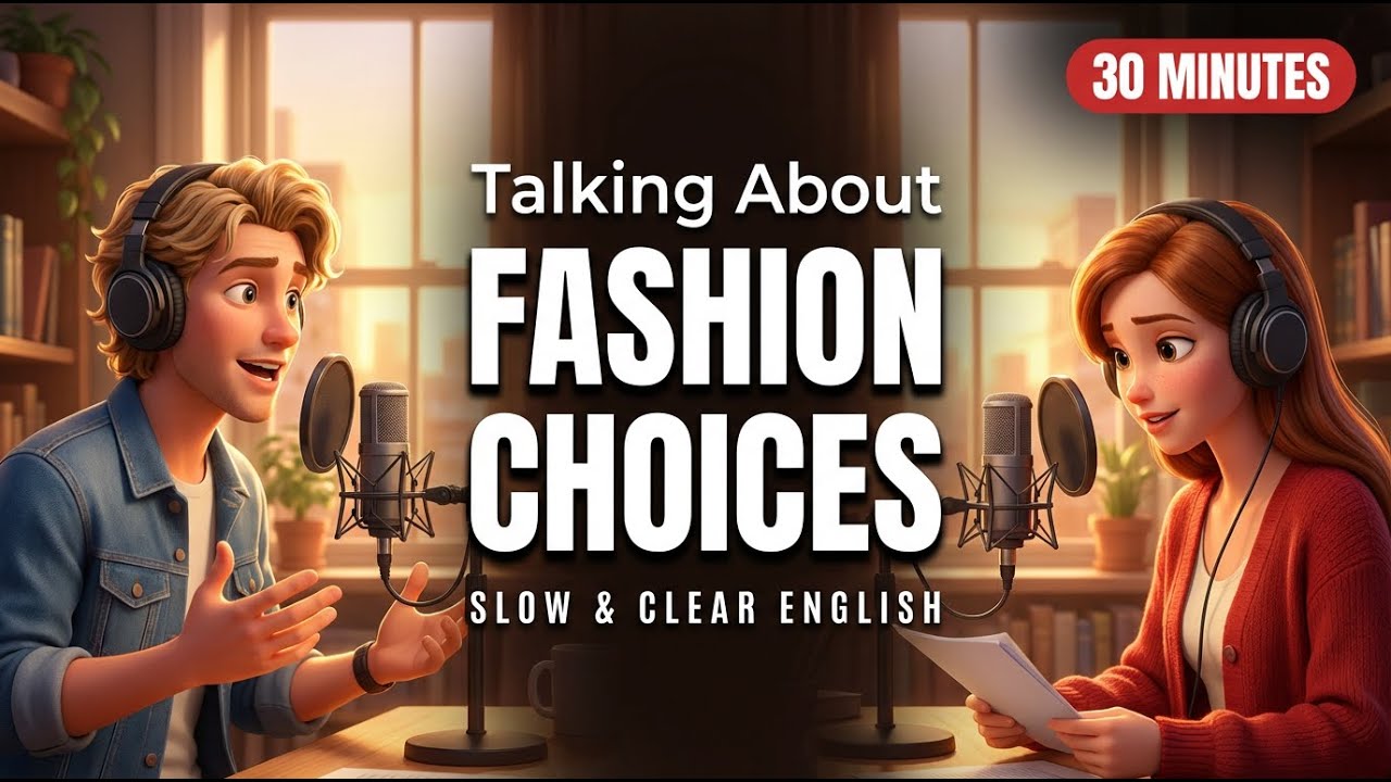 What Are You Wearing Today? | Easy English Listening (Level A2)