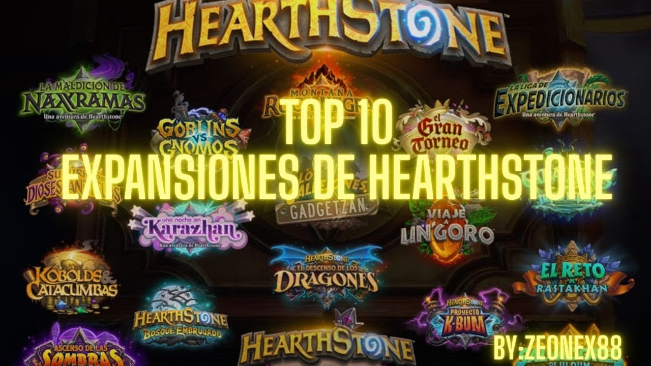 TOP 10 Expansiones de Hearthstone
