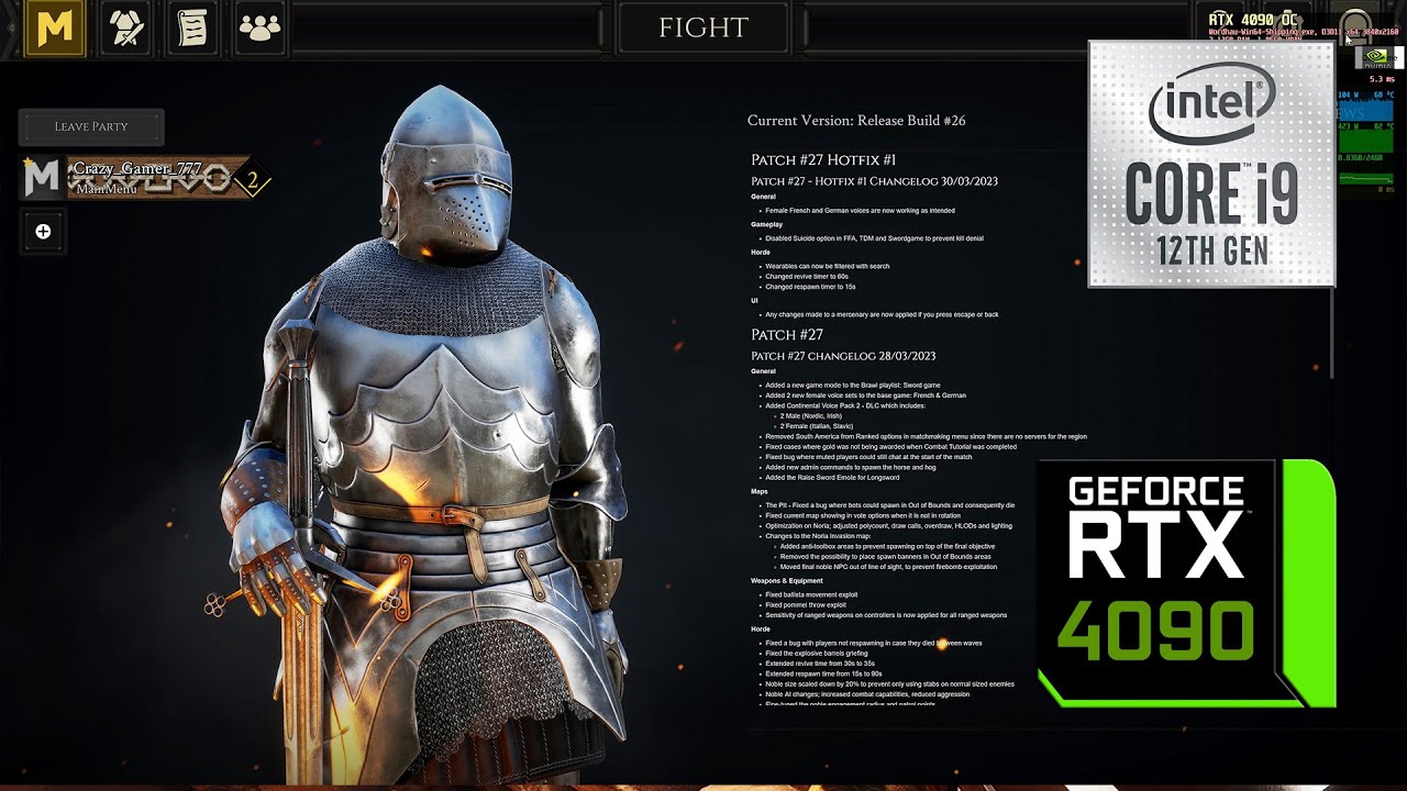 MORDHAU FREE [4K MAX ULTRA]