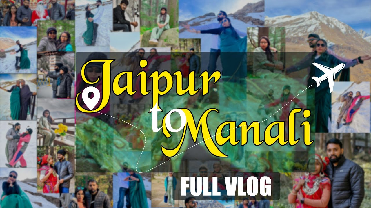 Jaipur To Manali Full Journey Vlog | Budget Trip 😱