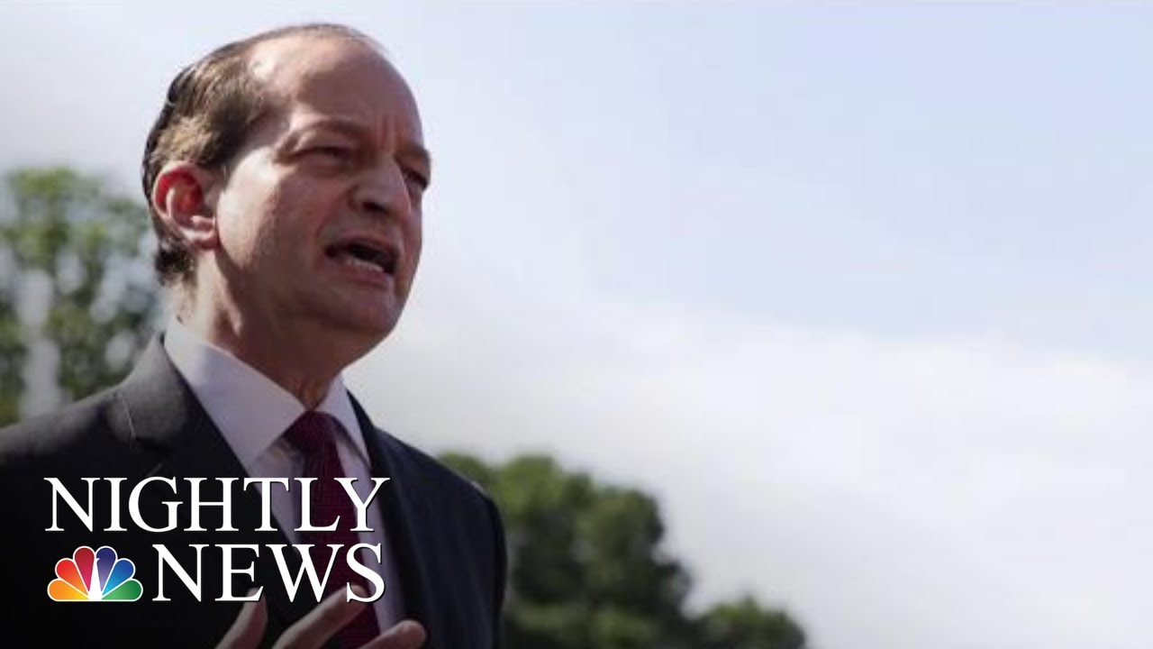 Alex Acosta Resigns As Labor Secretary Over Epstein Plea Deal | NBC Nightly News
