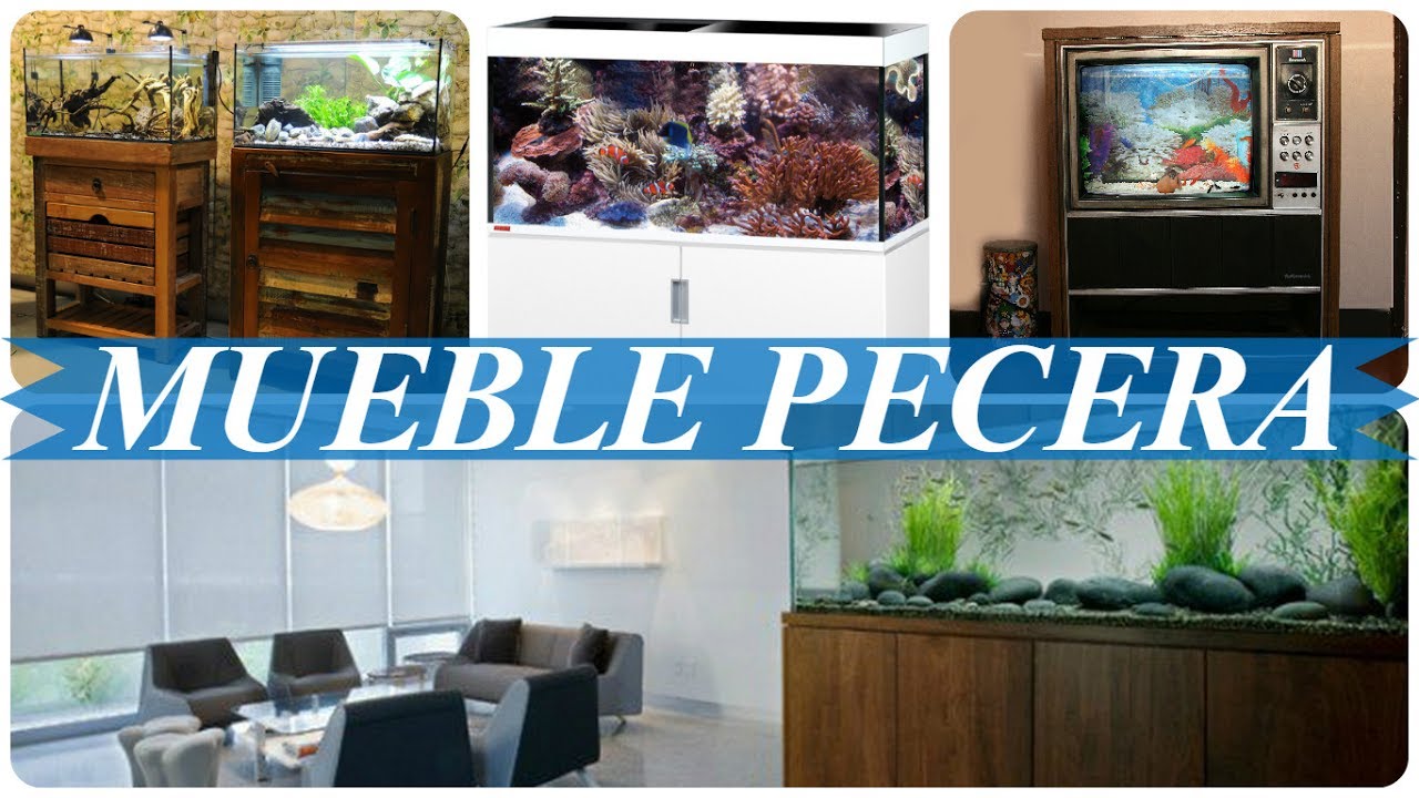 Muebles para peceras modernos