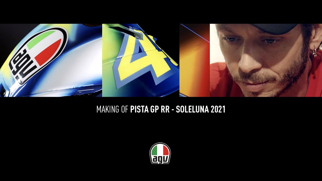 Valentino Rossi’s AGV Pista GP RR SOLELUNA 2021 | The making of
