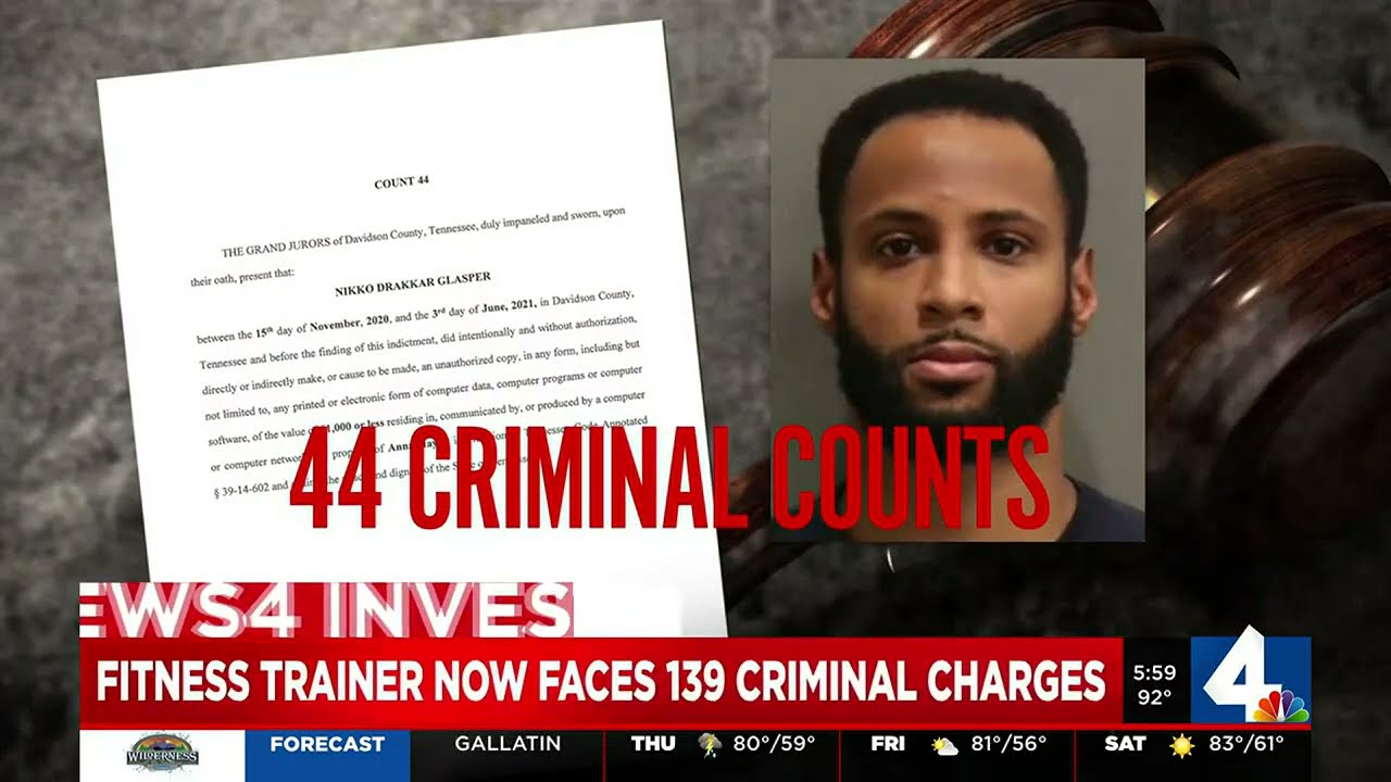Fitness trainer now faces 139 criminal charges