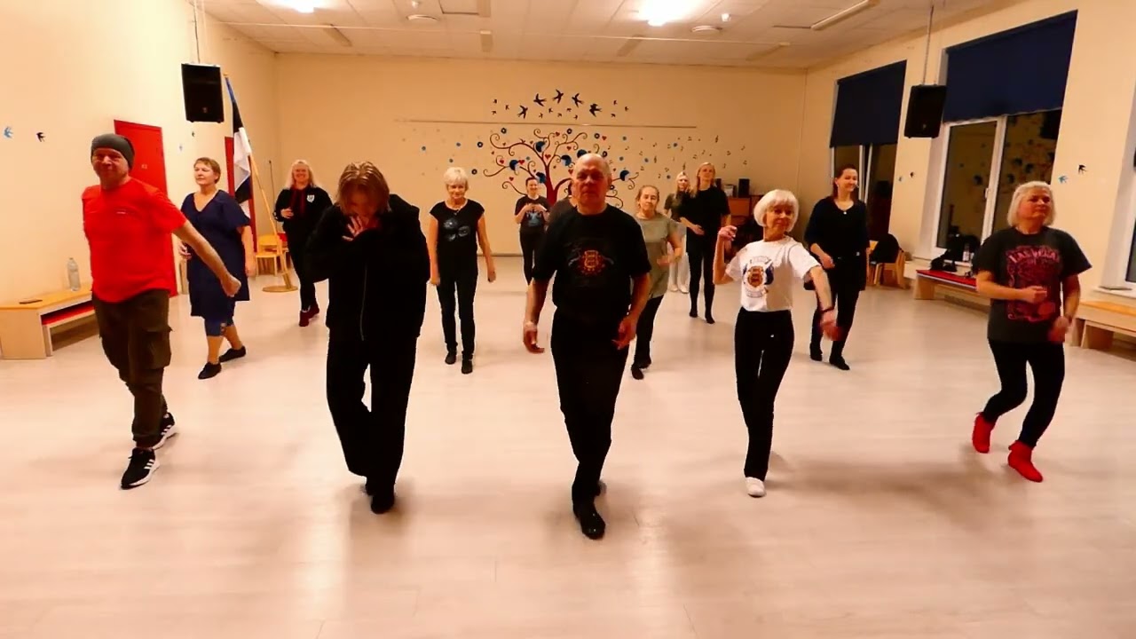 Espresso Macchiato Full Dance with Saku Linedance