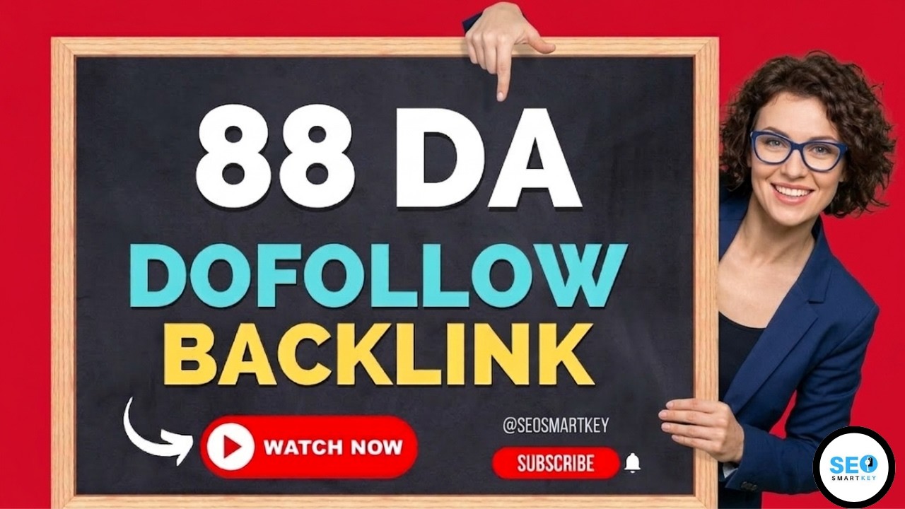 88 DA Dofollow Backlinks with Instant Approval || How to Get Dofollow Backlink Site