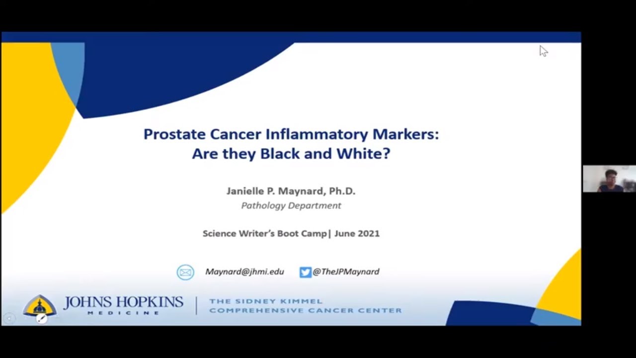 2021 Science Writers' Boot Camp | How Individual Biology Contributes to Cancer Health Disparities