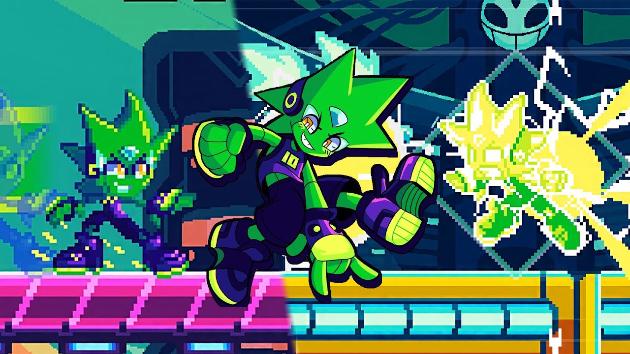 Advent NEON - Action Platformer With Sonic Speed, Stylish Combat And DBZ Flair - Gameplay Showcase