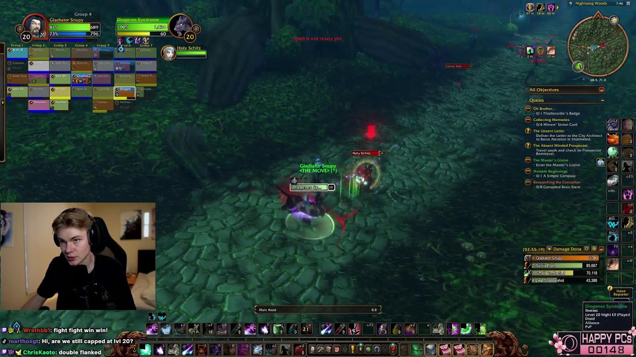🔴 WOW FOREVER BETA FERAL DRUID GAMEPLAY | NELF OR TAUREN?