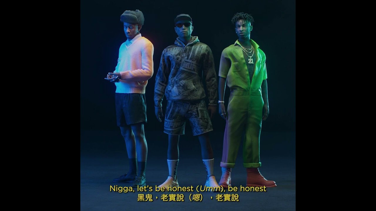(中文翻譯)Pharrell Williams - Cash In Cash Out ft. 21 Savage, Tyler, The Creator #pharrellwilliams